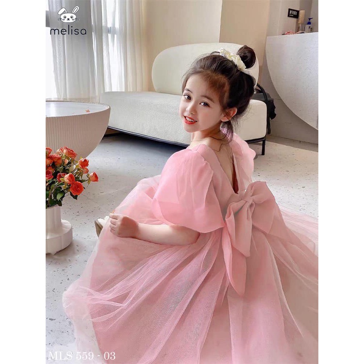 Đâm meLisa hồng đáng yêu bé gái