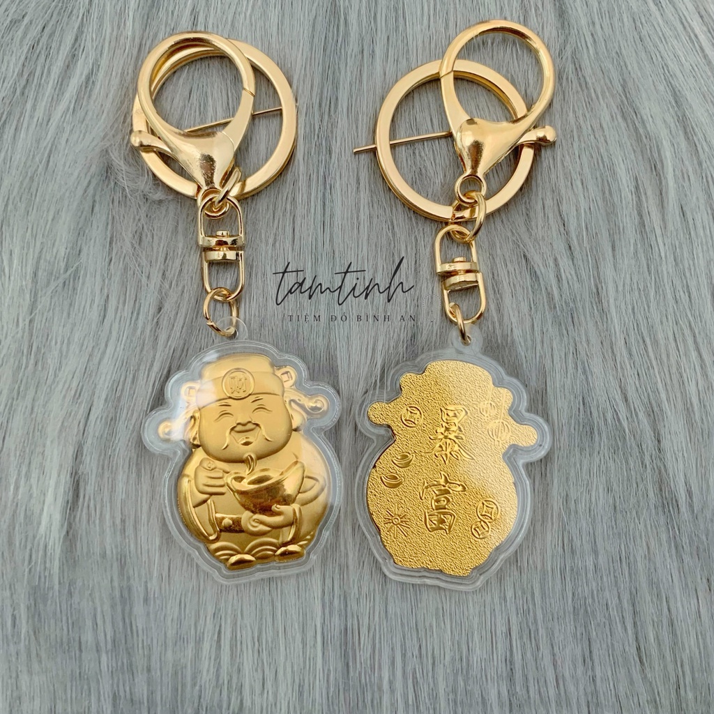 Móc khóa, túi tiền thần tài mang lại may mắn, tiền tài năm 2023