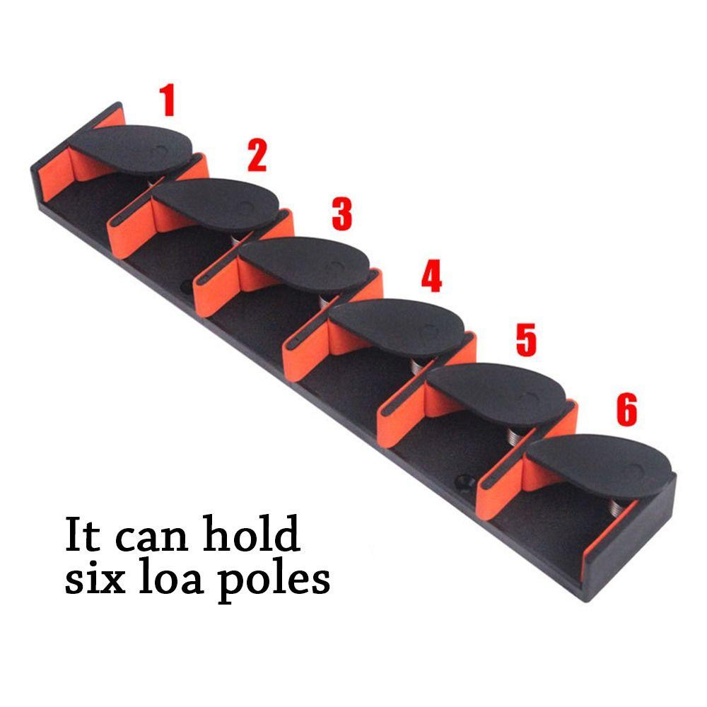 MUVAKO Giá Đỡ Cần Câu Cá 6 Lỗ Tiện Dụng Chất Lượng Cao