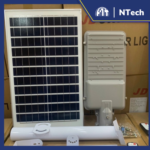 Đèn năng lượng mặt trời - Đèn đường NLMT Jindian JD-369 Công suất 300W Khung Nhôm, Chip Led "SMD" - BH 02 Năm