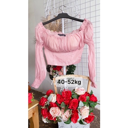 Áo vin thun dáng croptop