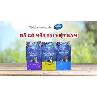Snappy Tom thức ăn hạt khô cho mèo mix thêm cá cơm 3 vị gói 1kg 1.5kg