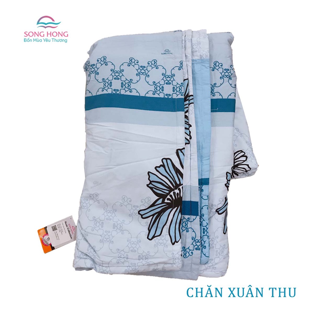 Chăn xuân thu 200x220 Sông Hồng chất cotton