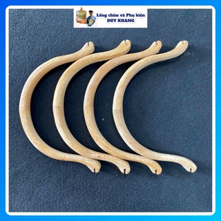  Cầu góc tre lồng chim chào mào cầu góc uốn cong  1 cái  - phụ kiện lồng chim DUY KHANG 