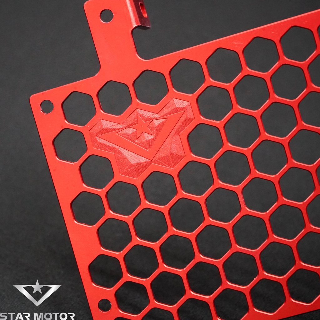 Bảo vệ két nước Star Motor nhôm CNC dành cho Exciter 150,155 - Winner V1, V2, V3