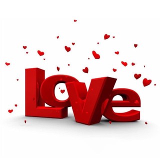 Thiệp chữ Love, chữ 8/3 kèm phong bì