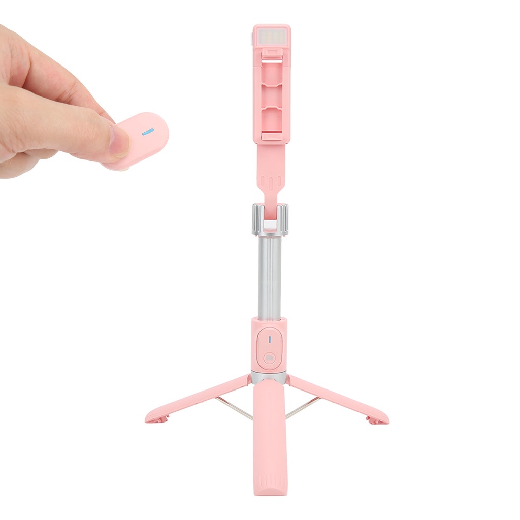 Có thể bán buôn Chân máy gậy tự sướng với ánh sáng lấp đầy 3 chế độ Cấp độ Tay miễn phí điện thoại sạc đứng màu hồng để đi du lịch Washington057 Hàng giao ngay