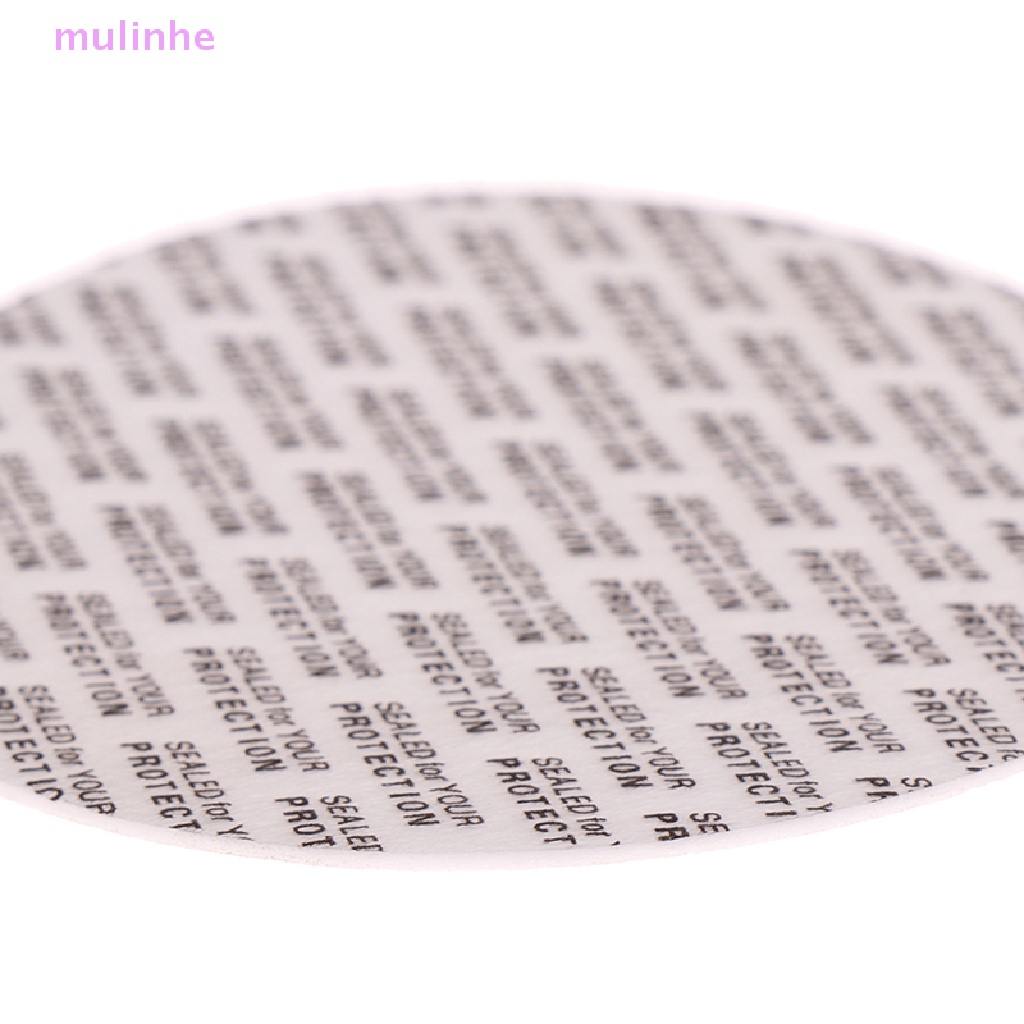 Set 100 Miếng Đệm Xốp Tự Dính Dùng Để Niêm Phong Chai Lọ Đựng Mỹ Phẩm