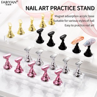 Đế cờ móng tập vẽ tập Sơn-học làm nail FABIYAN trưng bày móng tay giả