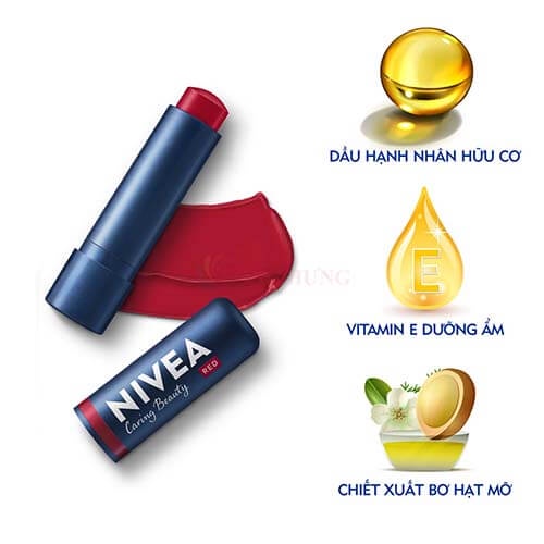 Son dưỡng màu Nivea Lip Caring Color