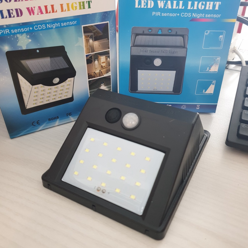 Đèn led Năng Lượng Mặt Trời 20-40 Led