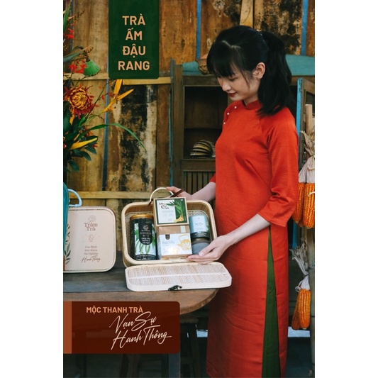 Giỏ Tre, Hộp Tre Quà Tặng &quot;À&quot; - Mẫu giỏ Vali, dùng cho Quà tặng Lễ Tết, chất liệu thân thiện môi trường