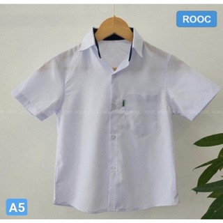 Đồng phục áo sơ mi quần tây đi học cho các bé trai tiểu học đủ size 18-55kg