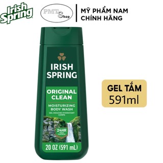 (Nội địa Mỹ) Sữa Tắm Irish Spring Gel Body Wash Original Clean chai 887ml 591ml