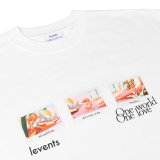 Áo thun levents® 3rd anniversary tee/ white unisex dx.resell