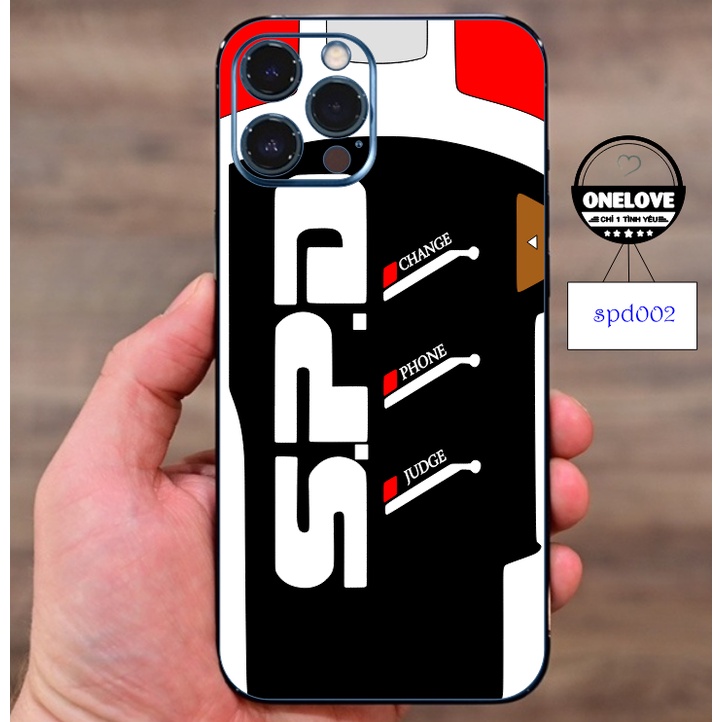 Skin dán cho iPhone và các dòng máy khác in hình theo yêu cầu mẫu SPD 2