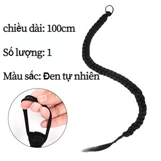 Tóc giả MISS FANCY thắt bím dài 60cm thời trang cá tính cho nữ