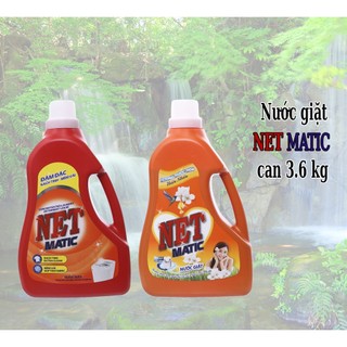 Nước giặt máy Net Matic can 3.6kg