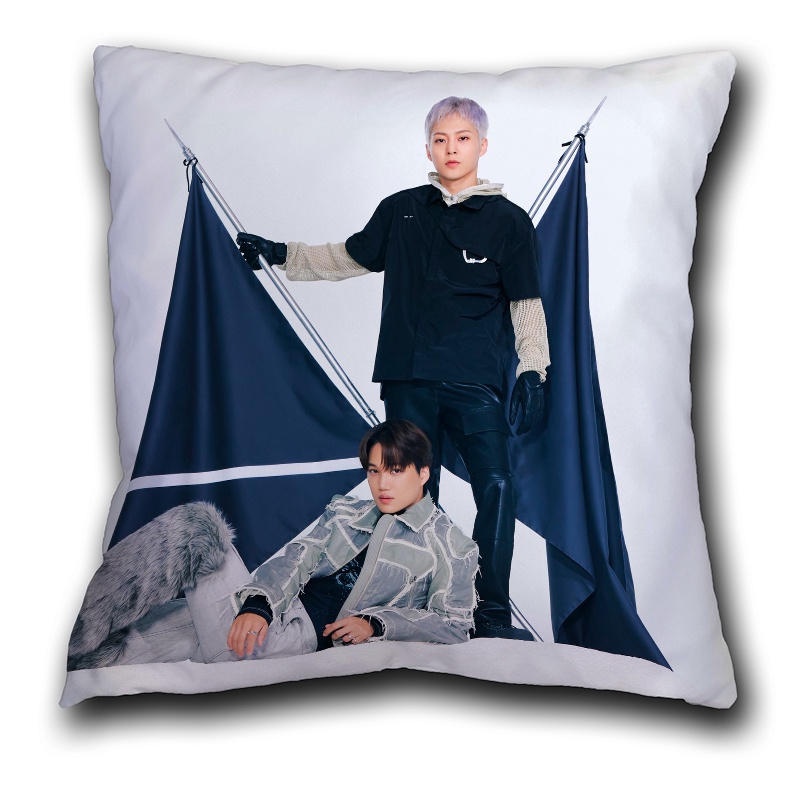 Vỏ Gối Polyester Một Mặt In Hình EXO Xiumin /Suho /Chen /Chanyeol /Kai / Sehun Trang Trí Nhà Cửa / Xe Hơi