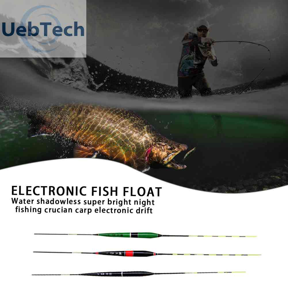 Phao Nổi Câu Cá Thông Minh Có Đèn Led Phát Sáng Thay Đổi Màu Độc Đáo