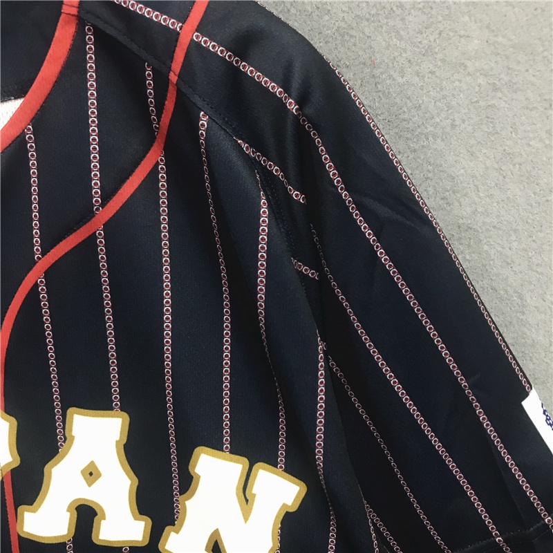 Áo Thun Tay Ngắn Dáng Rộng Phong Cách Hip Hop Bóng Chày Thời Trang Cho Nam Và Nữ