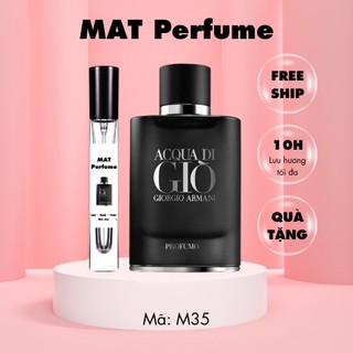 Nước hoa nam acqua di giò giorgio armani đen - m35