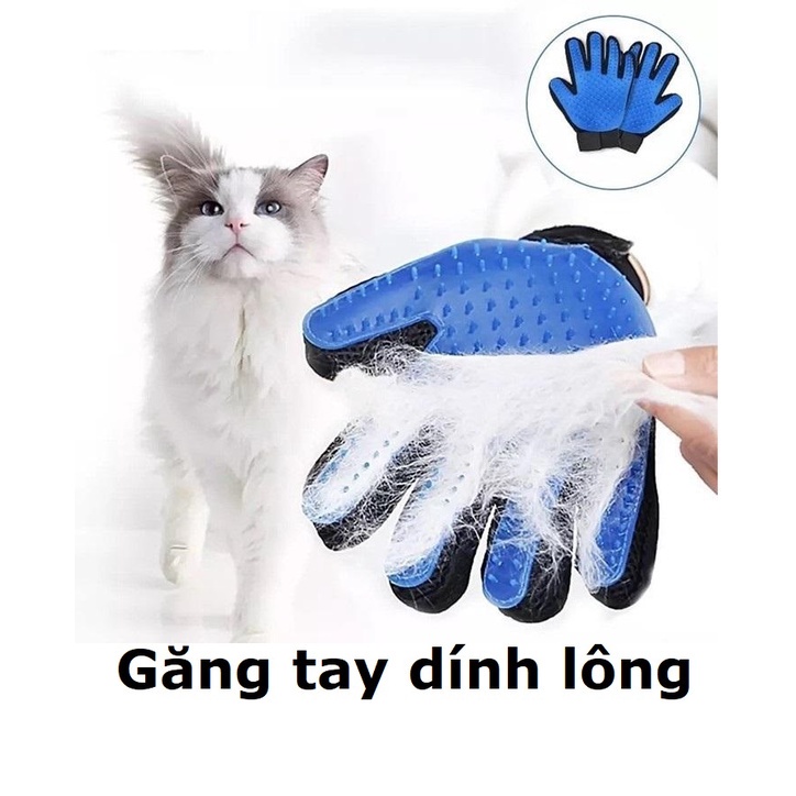 Hanpet.GV- 427 - Chăm sóc chó mèo- Găng tay tắm (- 4711799)