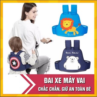 Đai xe máy an toàn giữ an toàn cho bé khi đi xe máy, xe đạp cùng bố mẹ , mẫu giao ngẫu nhiên