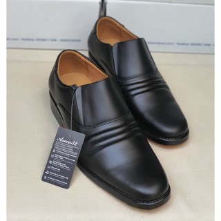 GIÀY LƯỜI DA NAM ASECO 32 714 ĐEN