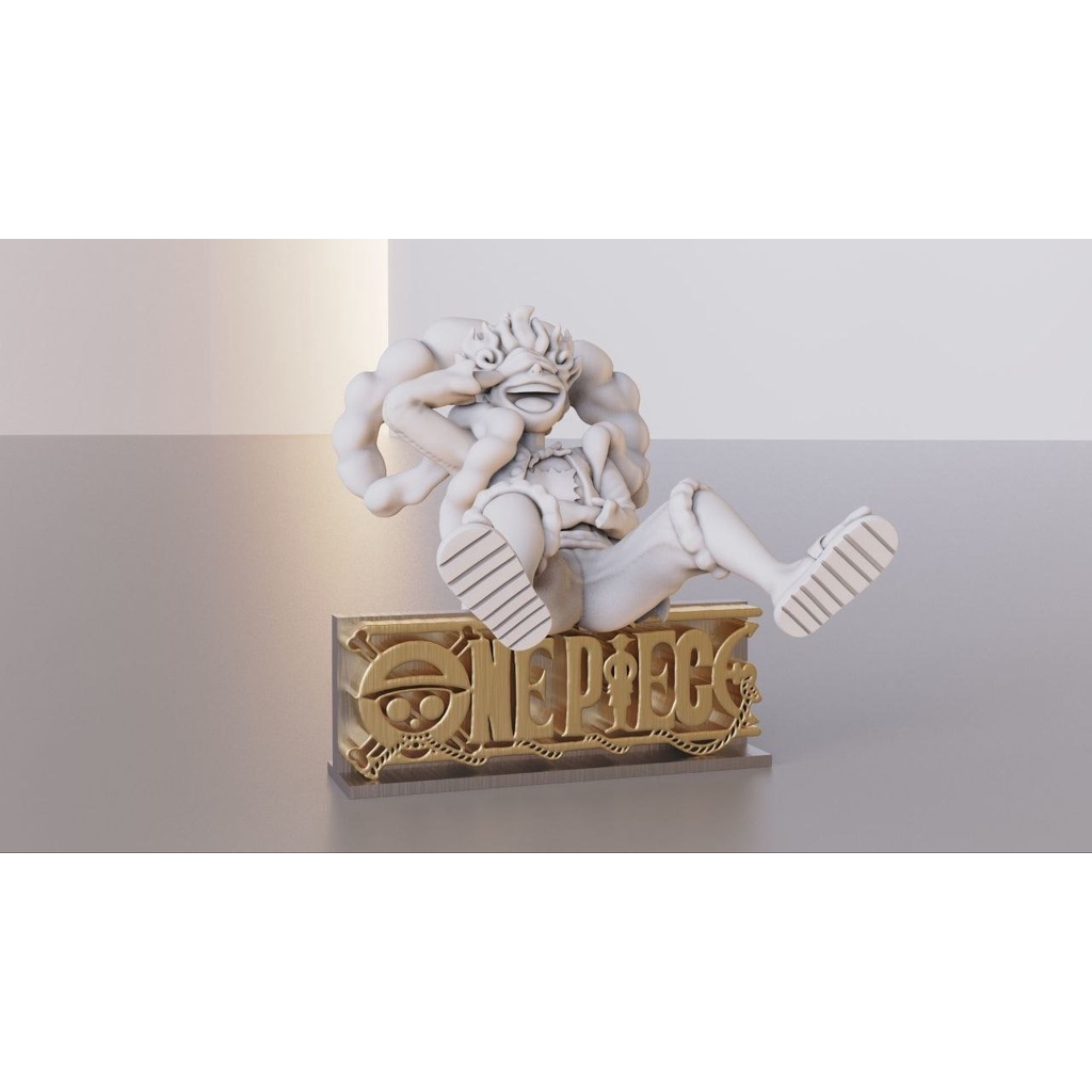 Mô Hình Luffy Gear 5 3D