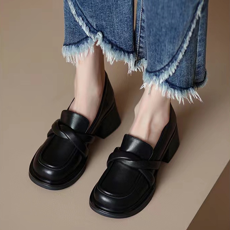 Giày Lười Da PU Thời Trang Dành Cho Nữ