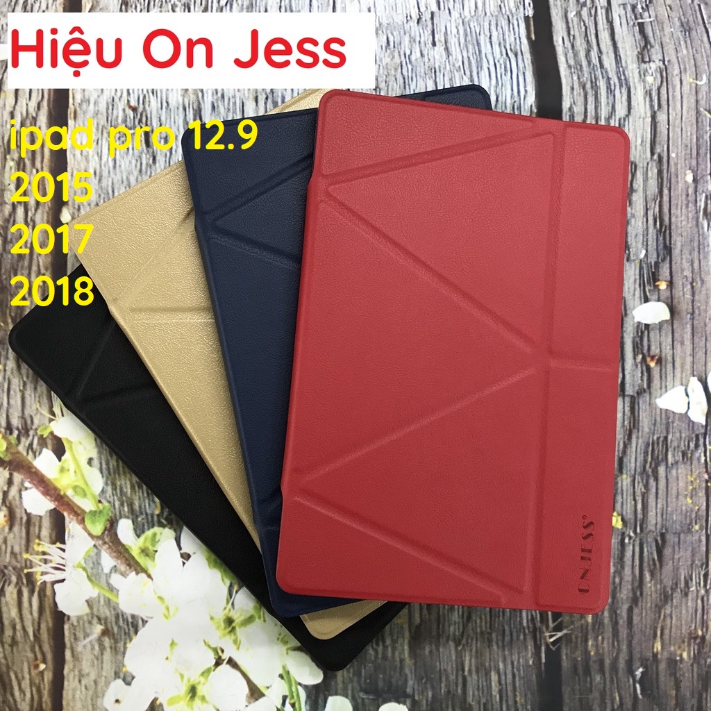 Bao da i Pad Pro 12.9 inch (2015 2017 2018) có chống đỡ xem phim,ngăn đựng thẻ