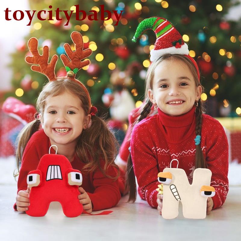 Thú Nhồi Bông Hình Chữ Cái Từ A Đến Z 20cm