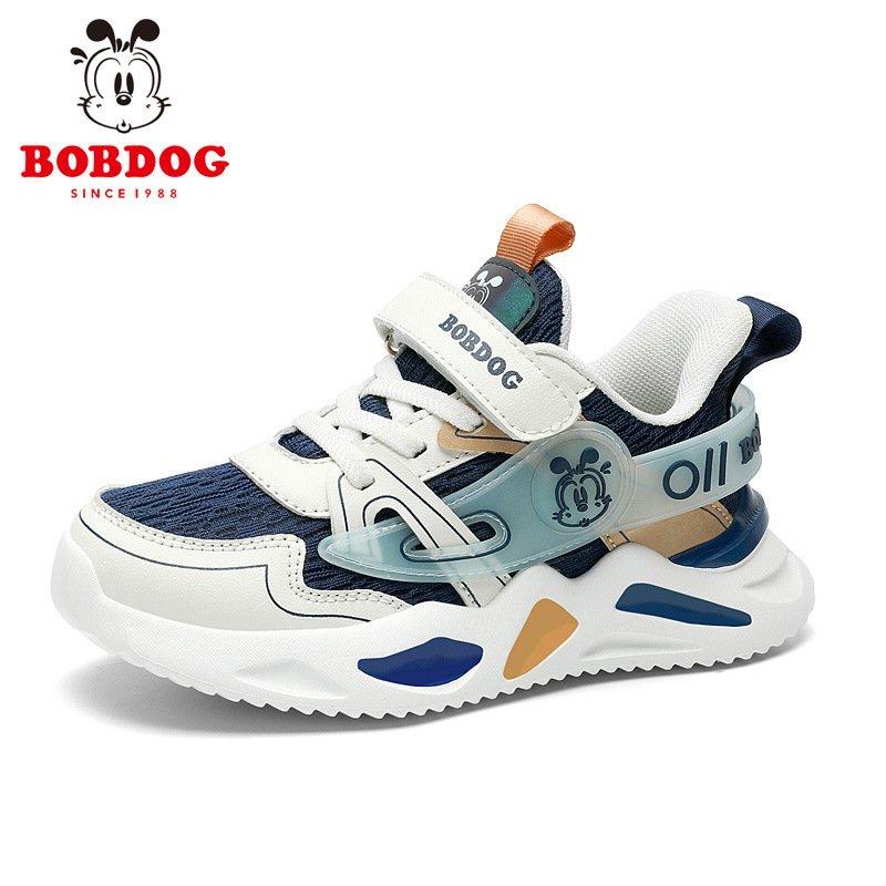 GIẦY THỂ THAO CHO BÉ TRAI HIỆU BOBDOG MẪU A186 NAVY