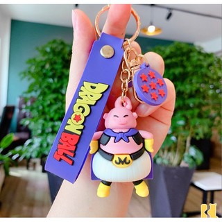 Móc Khóa Dragon ball Dây Chuyền Móc Khóa Trang Sức Kriling, thầy rùa kame, ma bư mập, PoPo