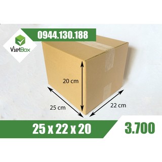 20 hộp carton 2520