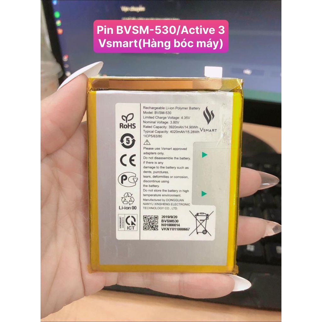 Pin Active 3/BVSM-530 Vsmart