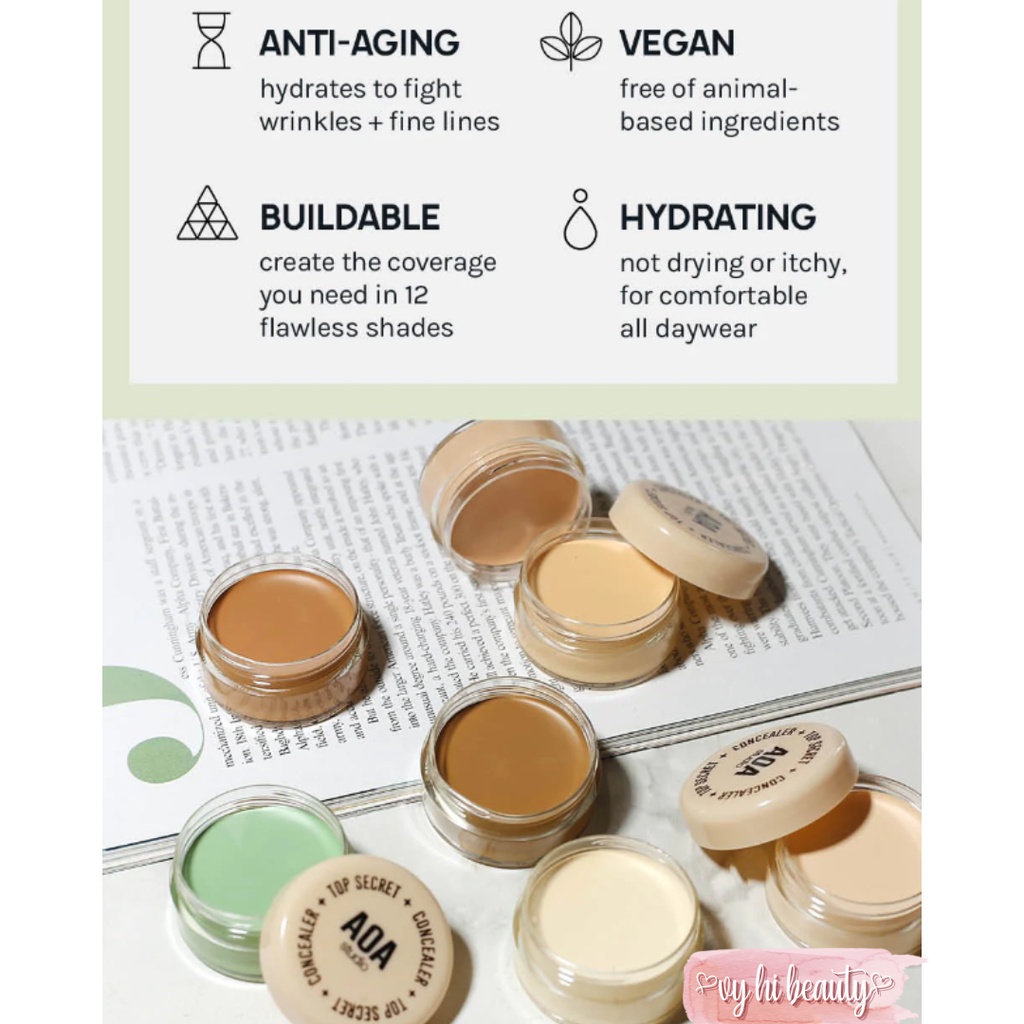 Che khuyết điểm AOA Top Secret Concealer