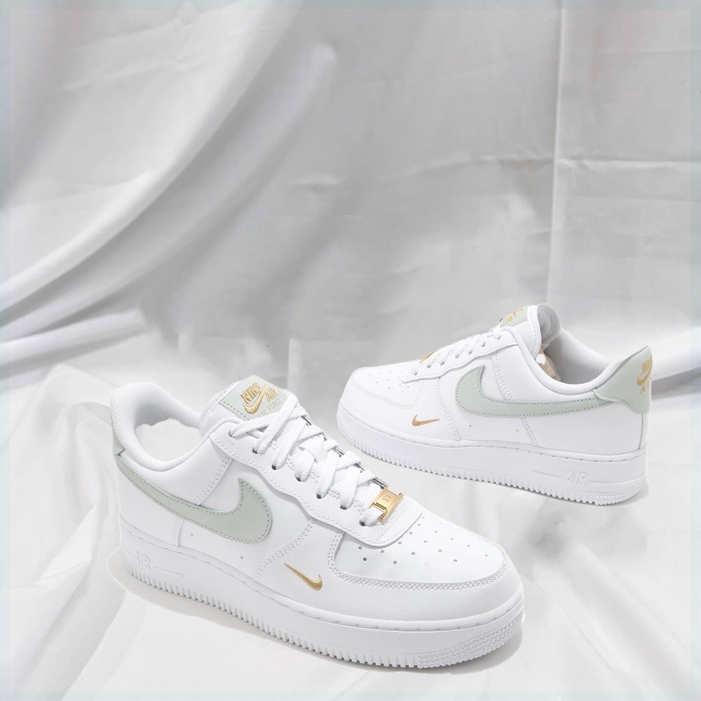 Giày_Nike AF1 Nam Nữ, Giày AF1 Low White Grey Gold Hàng Cao Cấp Full Box