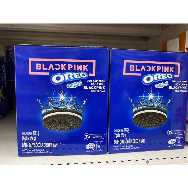 Bánh oreo blackpink 193,2g ( có kèm thẻ )