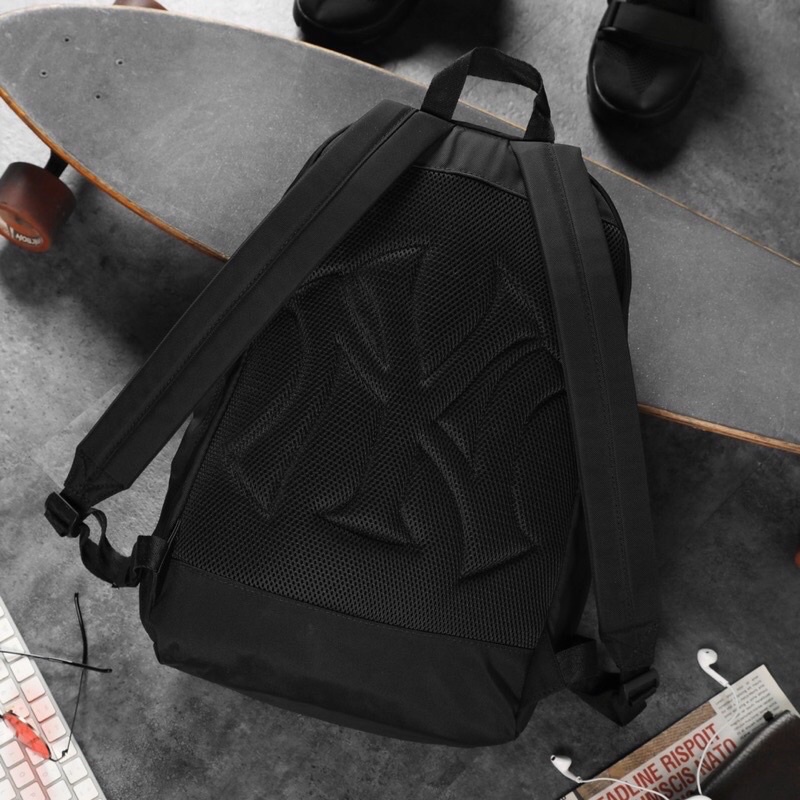 Balo MLB LOGO NY Basic Backpack - Balo Nam Nữ Thể Thao MLB Chất Liệu Vải Canvas Cao Cấp Chống Thấm - Bánh Mì Store
