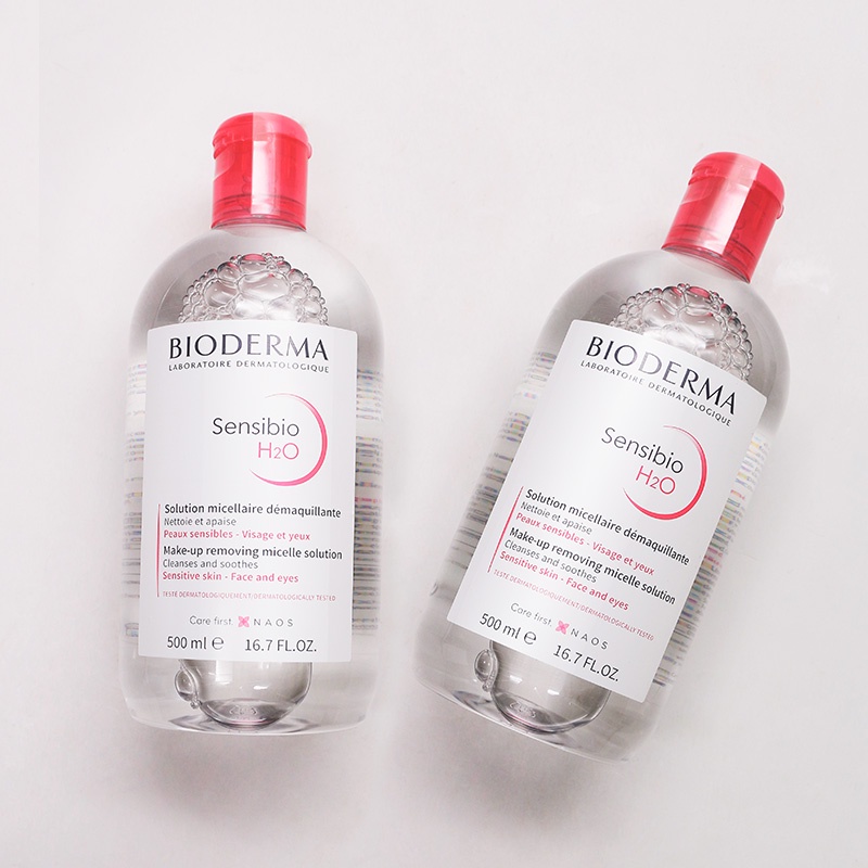 Nước Tẩy Trang Dành Cho Da Dầu và Hỗn Hợp Bioderma Sébium H2O 500ml