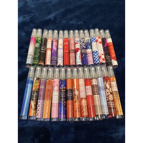 Xịt thơm body mist Bath And Body Works nhiều mùi