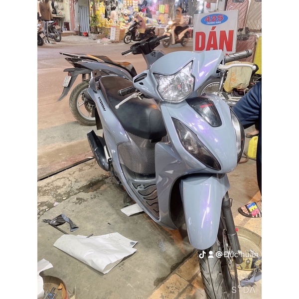 Decal màu xi măng 3 lớp, Chuyên dán đổi màu ô tô, xe máy...