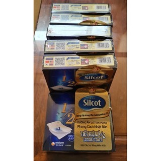 Bông đắp dưỡng Silcot miếng đôi hộp 40 miếng