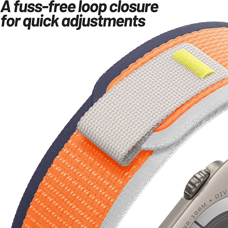 Dây Đeo Nylon Mềm Cho Đồng Hồ Apple iWatch Ultra series 7 6 3 SE 8 45mm 41mm 42mm 49mm 44mm 40mm 45mm 41mm 42mm