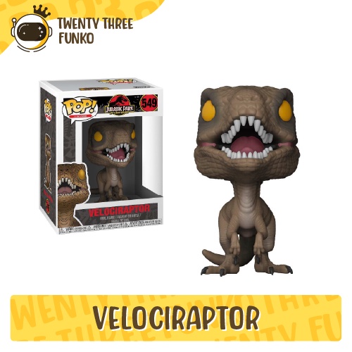 Mô Hình Funko Pop • Velociraptor 549 • Jurassic Park
