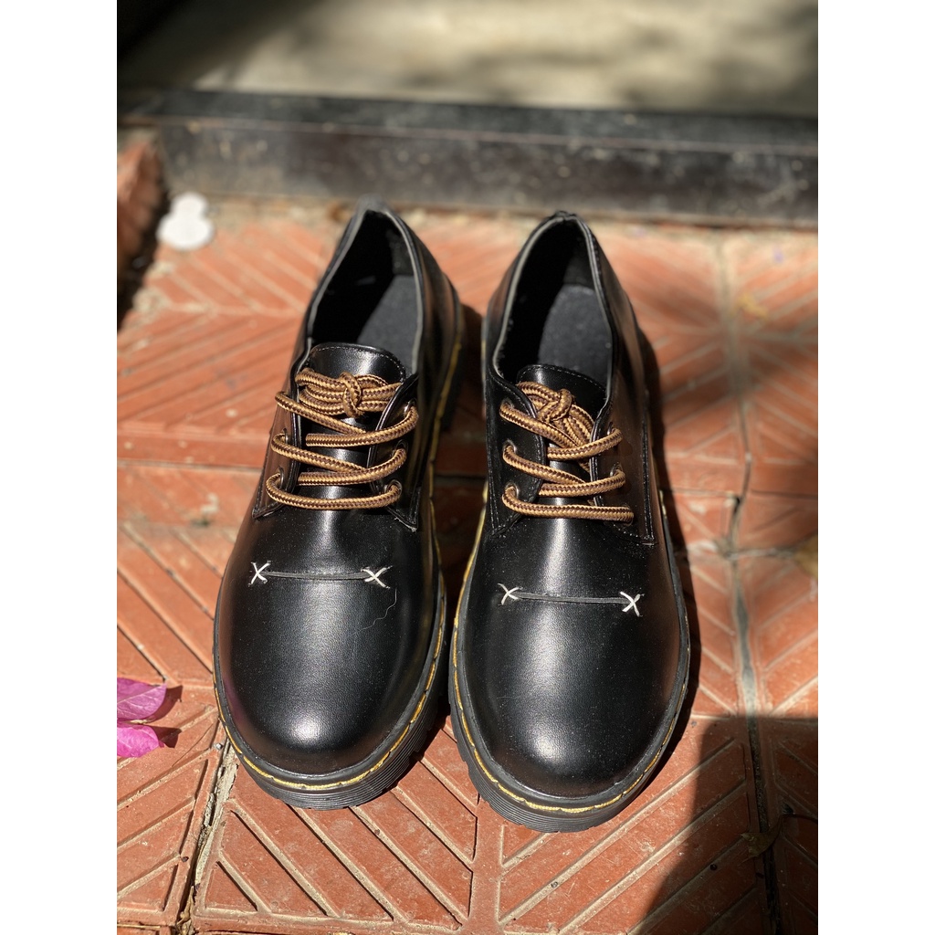 Giày ulzzang dây nâu mã 903