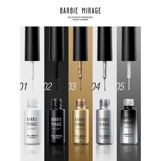 Cọ nét sơn gel Barbie Mirage đầu cọ nét màu sơn chuẩn