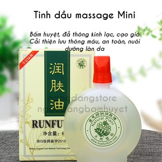 Tinh dầu mát xa mini cạo gió đả thông kinh lạc tiện dụng